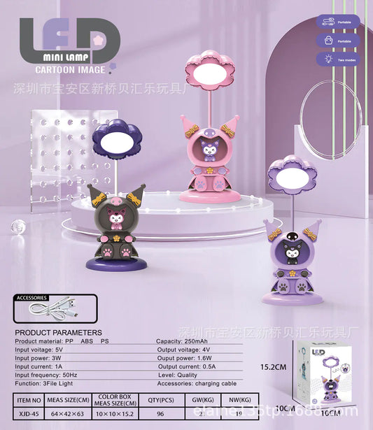 USB Creative Cartoon LED Desk Lamp for Reading